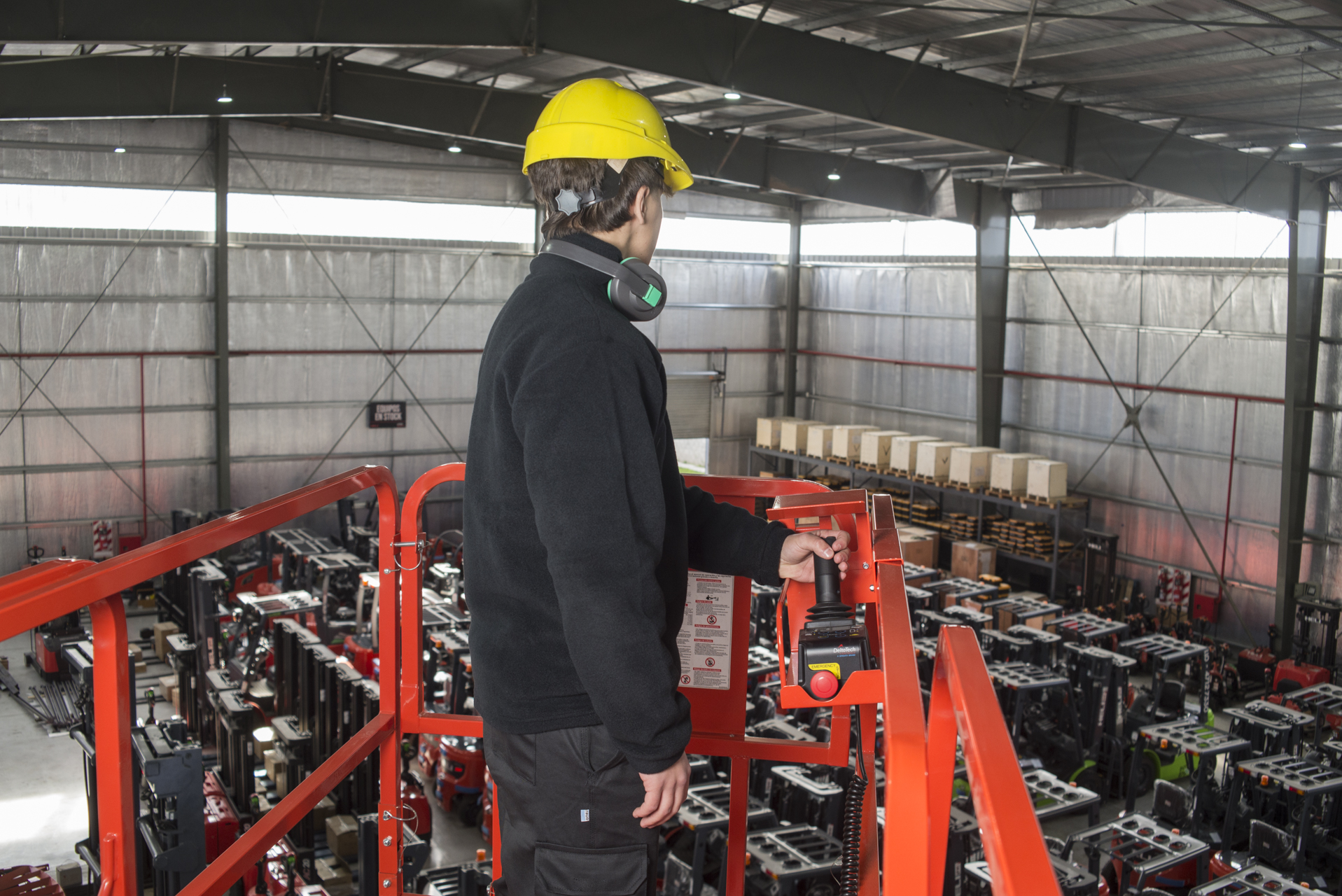 Plataformas Tijera HELI en operación